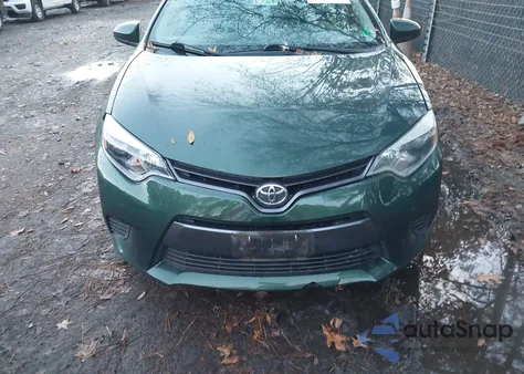 2015 Toyota Corolla Le z USA, uszkodzony, nr VIN 2T1BURHE3FC398045